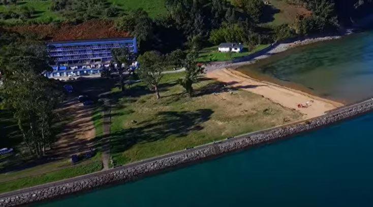 Playa Del Puntal I Villaviciosa Primera Linea Playa Extérieur photo